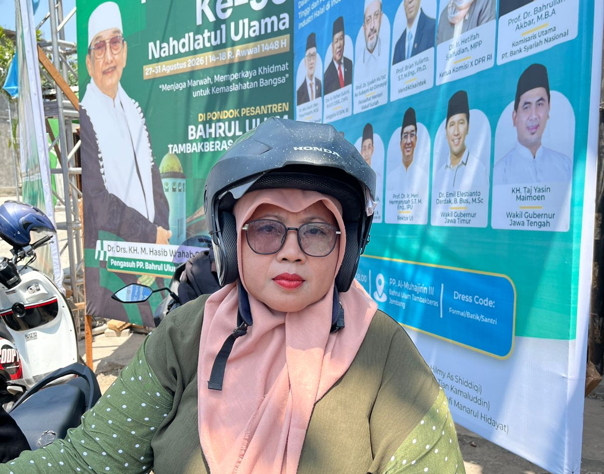Ojek Muslimah, Alternatif Nyaman Bagi Perempuan di Muktamar ke-35 NU