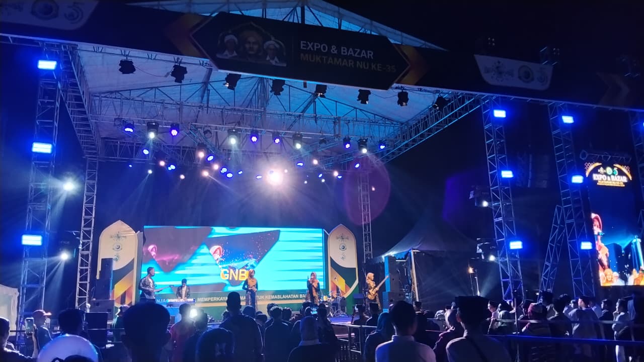 Meriahnya Panggung Expo Muktamar ke-35 NU, Semua Elemen Nahdliyin Unjuk Bakat
