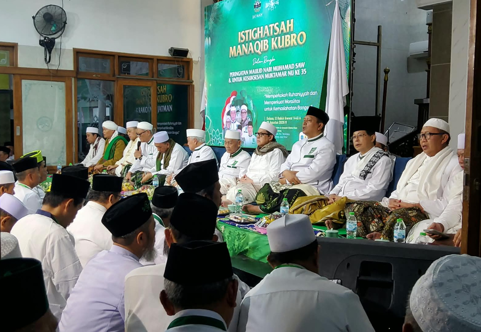 JATMAN Gelar Manaqib dan Istighotsah Kubro Doakan Muktamar Sejuk dan Damai
