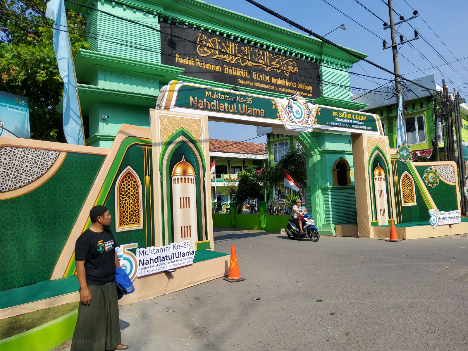 Muktamar ke-35 Nahdlatul Ulama (NU) akan digelar di Pondok Pesantren Bahrul Ulum Jombang pada 27-31 Agustus mendatang.