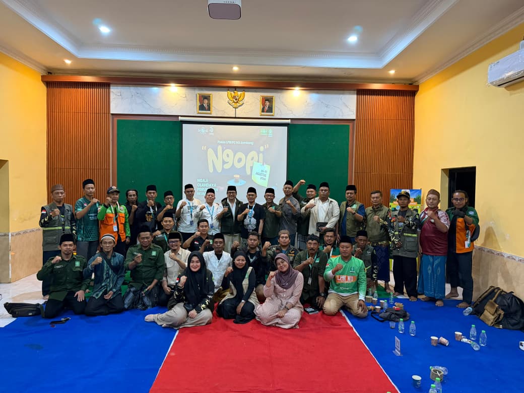 Semarakkan Muktamar NU, Gelaran “Ngopi Ngaji” Dorong Pengolahan Sampah Plastik