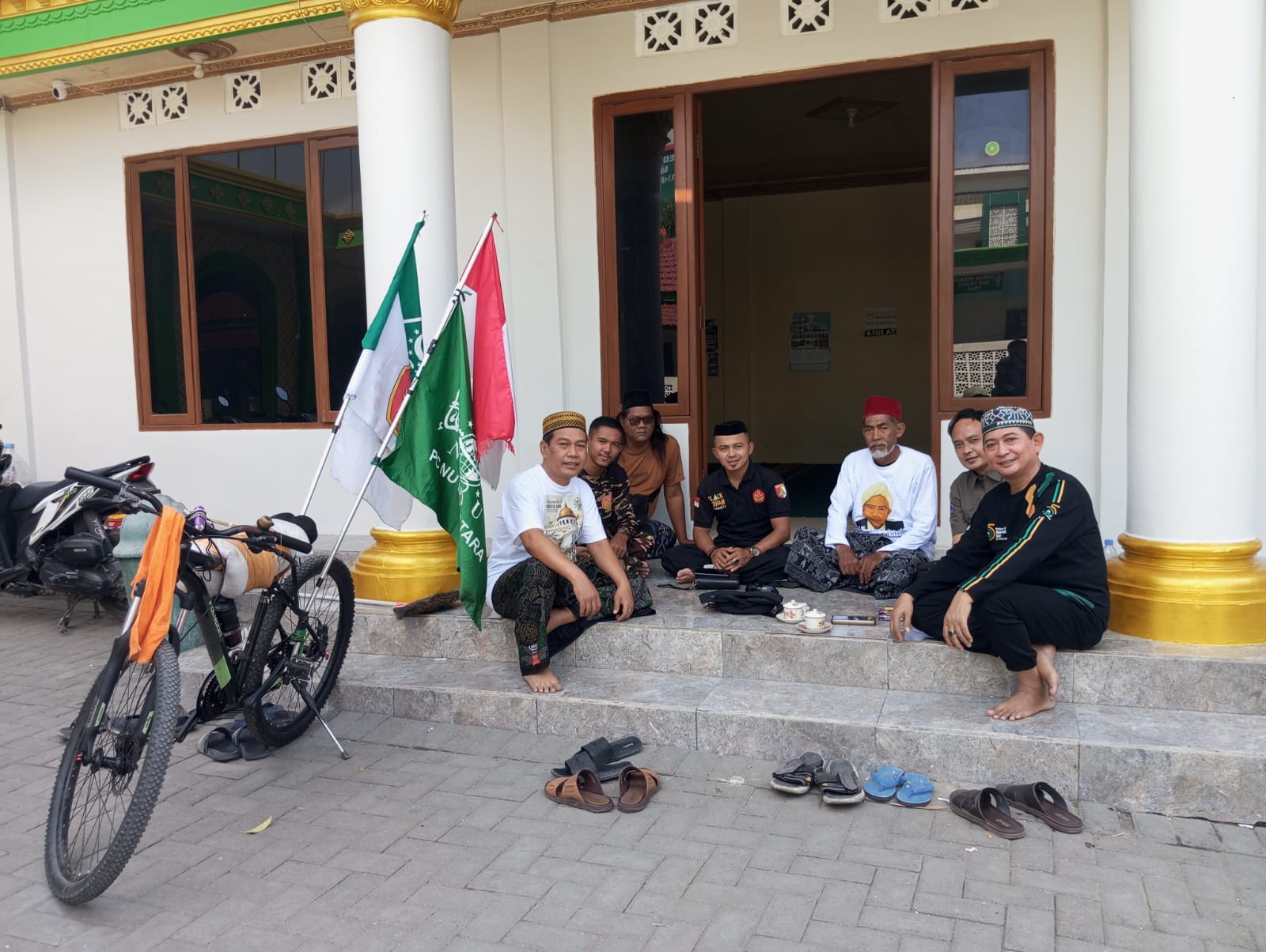 Gowes dari Sumsel ke Muktamar NU, Ndan Arif Resapi Perjuangan Kiai Wahab