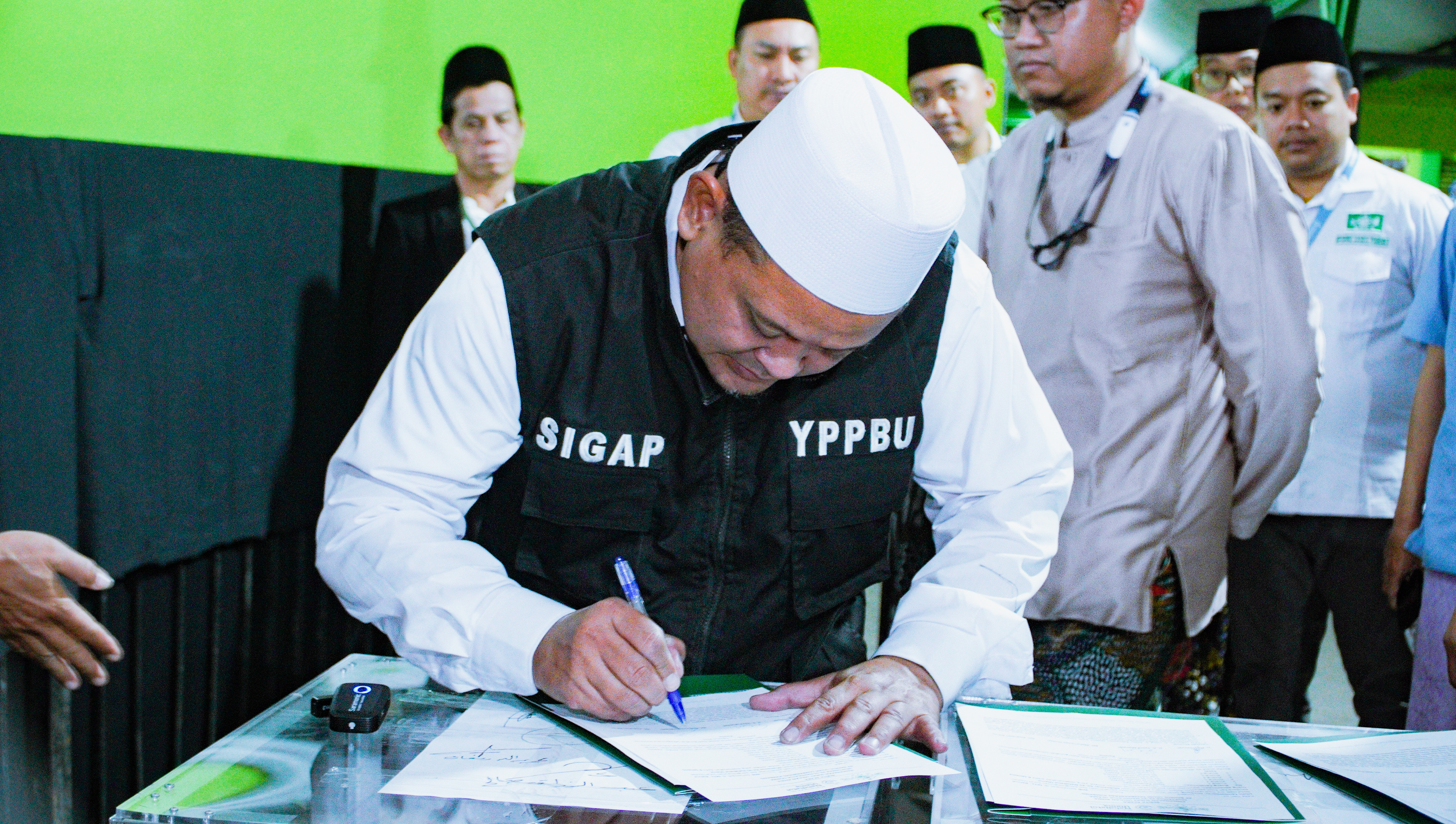 Peletakan Kotak Ahwa