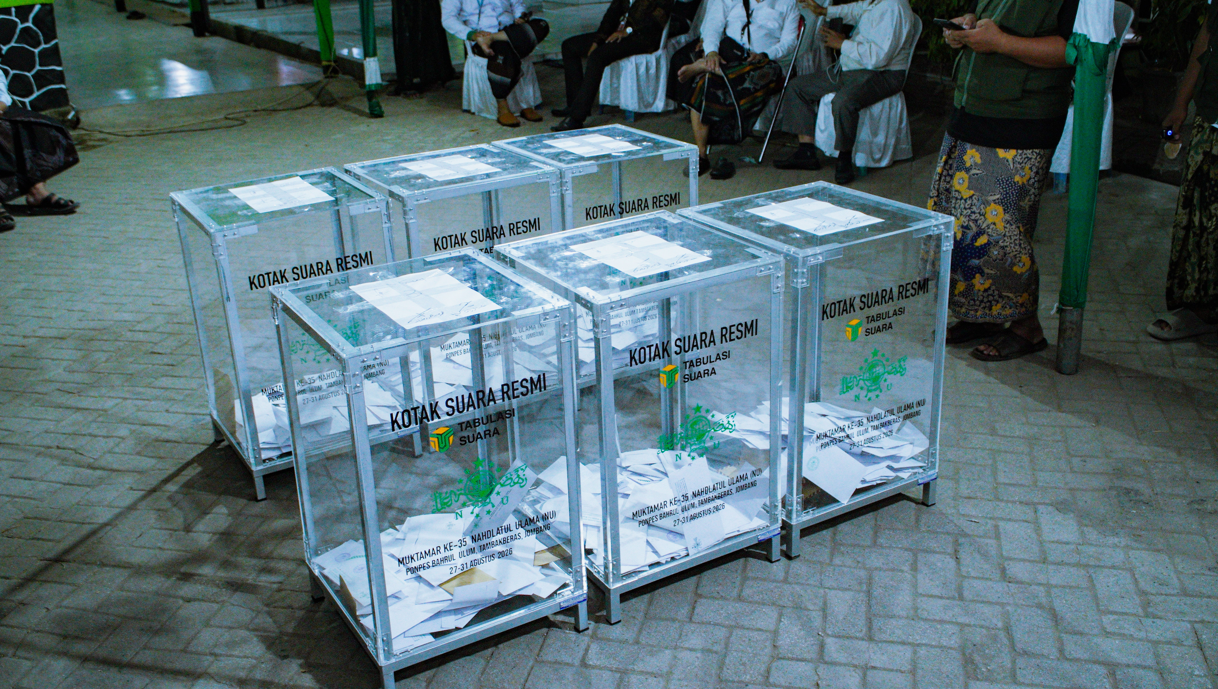 Peletakan Kotak Ahwa
