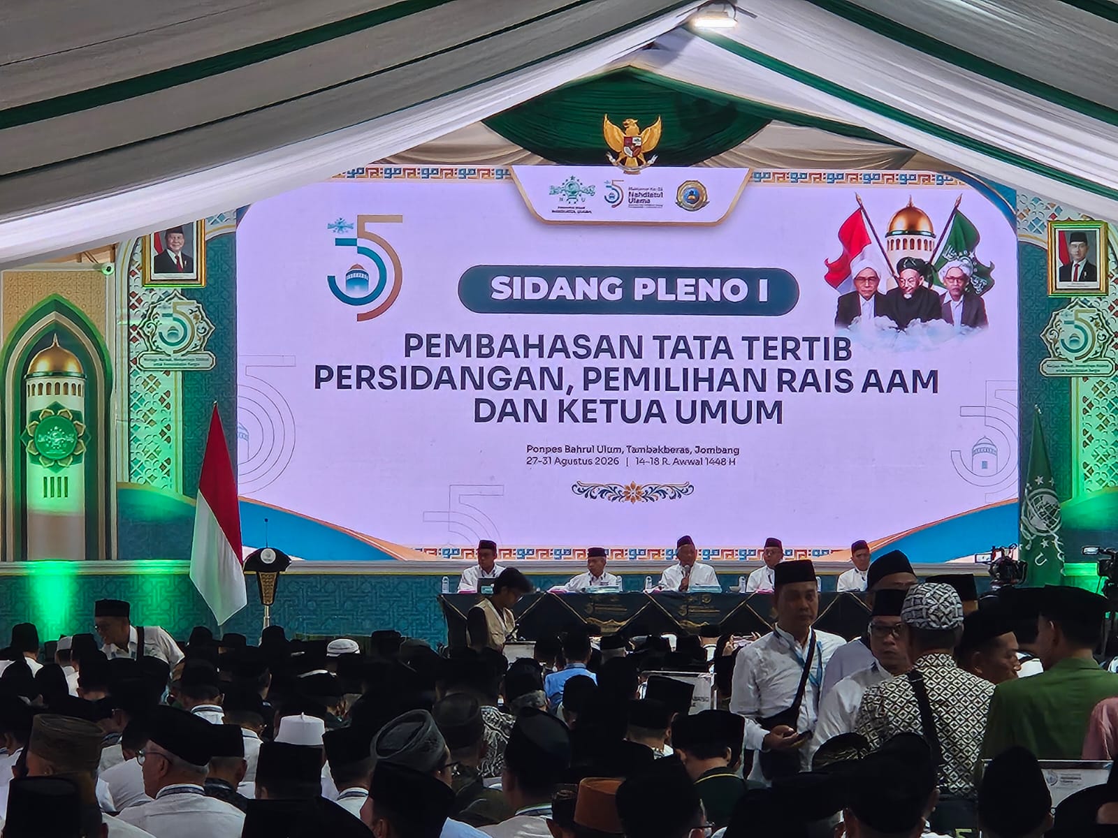 Suasana Pleno Ke-1