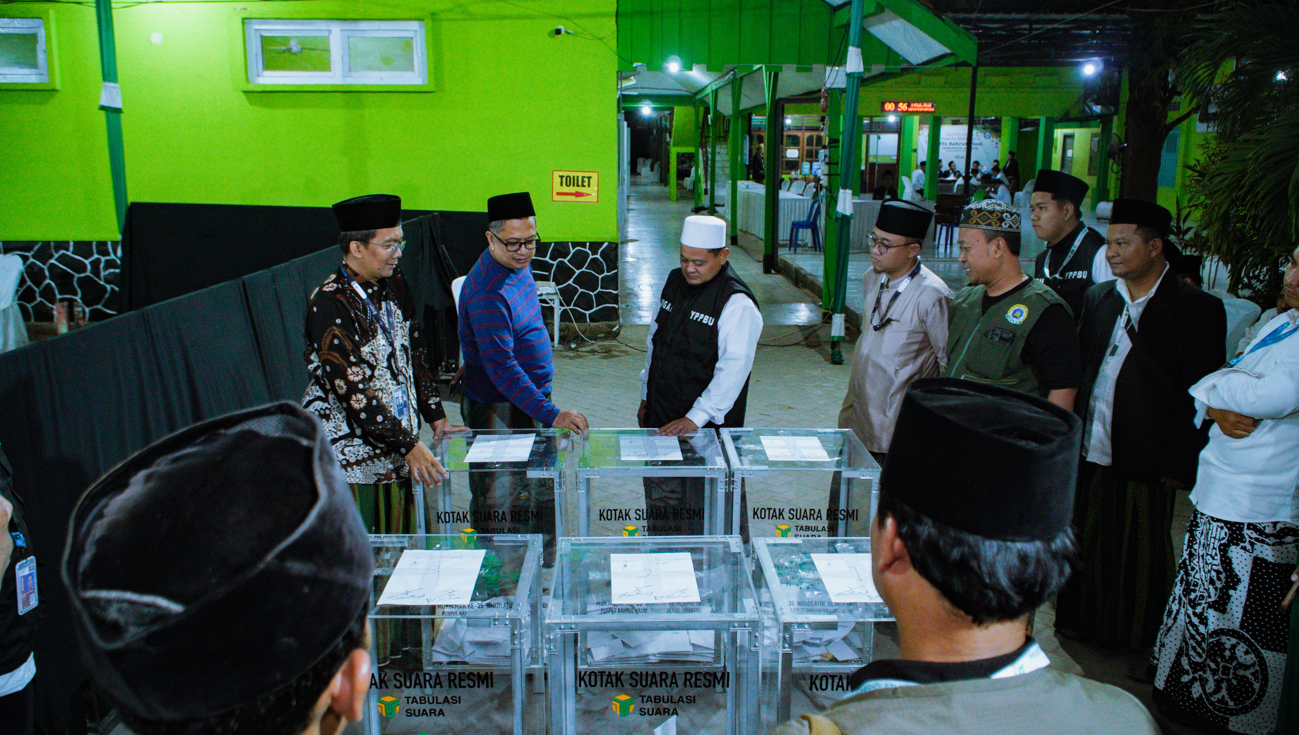 Peletakan Kotak Ahwa