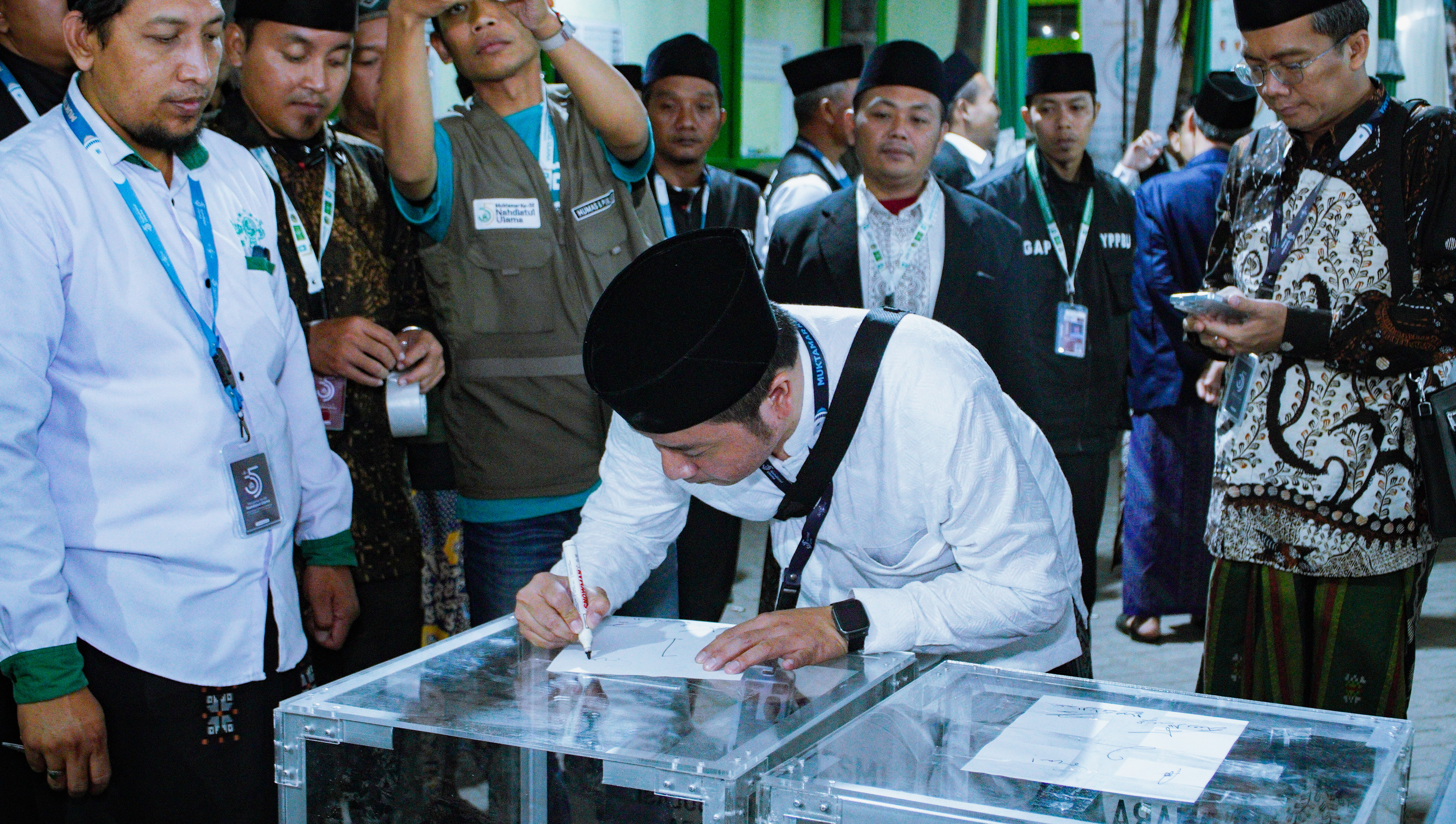 Peletakan Kotak Ahwa